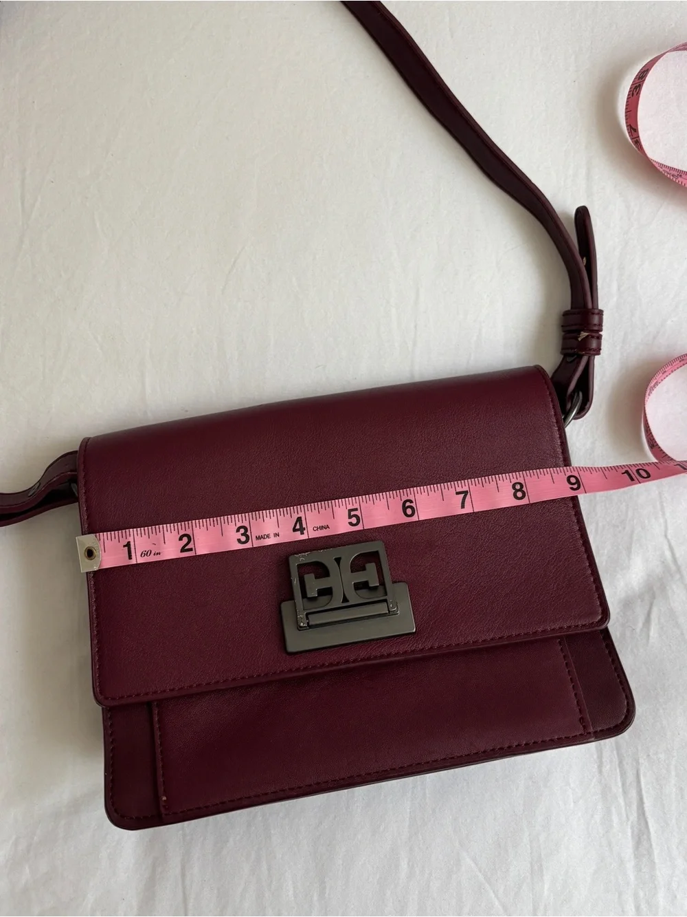 Sam Edelman compact burgundy